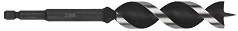 Wolfcraft Krążki drewniane wiertło do belek Speed Winder, średnica 20 X 165 MM, 1 sztuki, 7138000