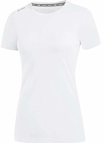 JAKO damski t-shirt Run 2.0, biały, 38
