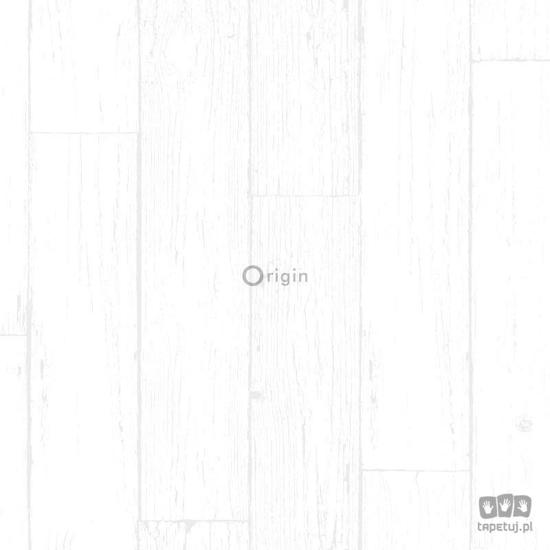 Origin Tapeta na flizelinie w deski panele białe drewno 347541_origin