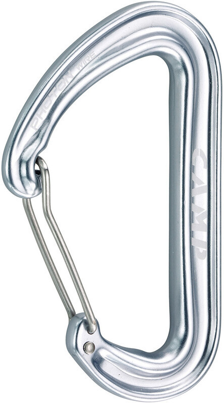 Camp Photon Wire Karabinek, titanium 2021 Karabinki niezakręcane 247004