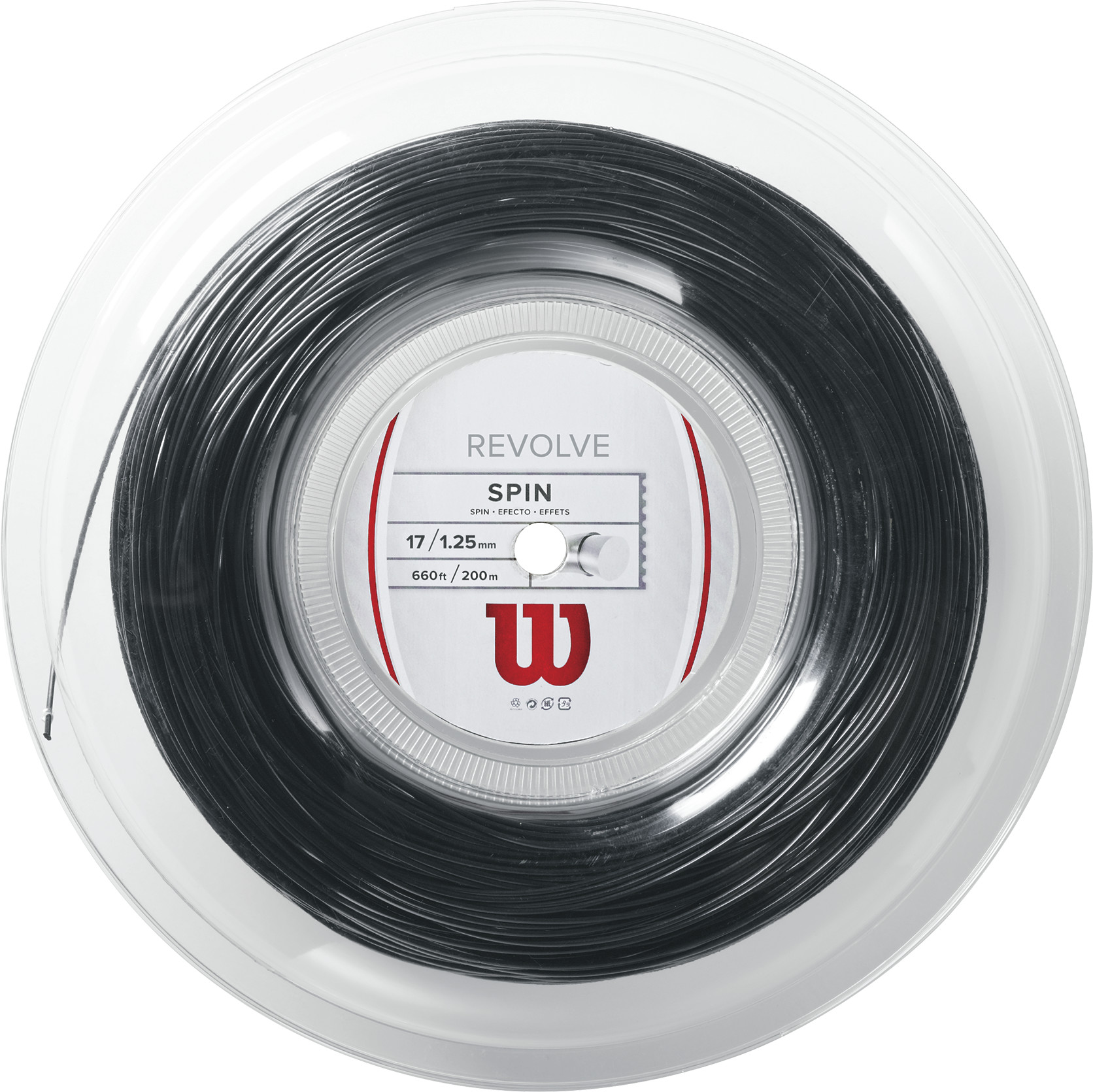 Wilson Revolve (200 m) - black WRZ906900