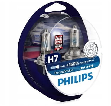 Philips PHILIPS 12972RVS2 PHILIPS H7 12V 55W PX26d RacingVision