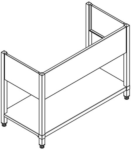 Franke Stelaż rozłożony MAXF120-60