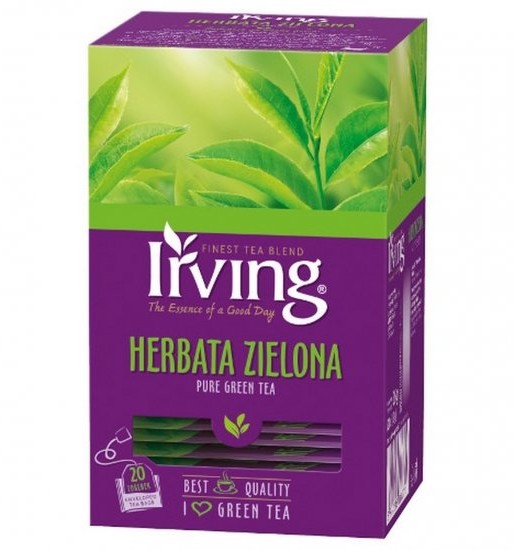 Irving Herbata ekspresowa zielona 20szt. SP.127.013/4