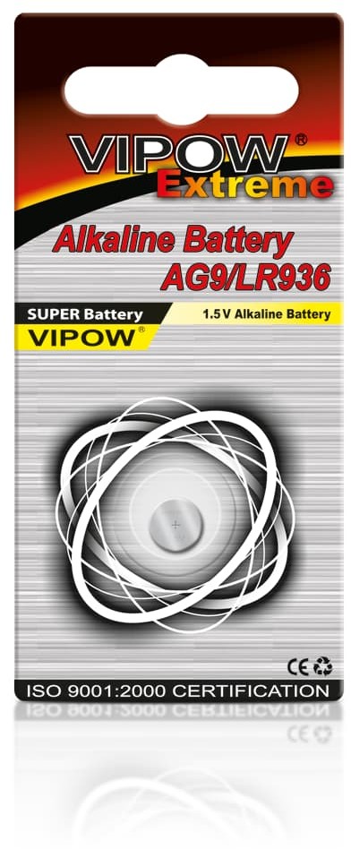 Vipow Bateria EXTREME AG9 1szt/blist