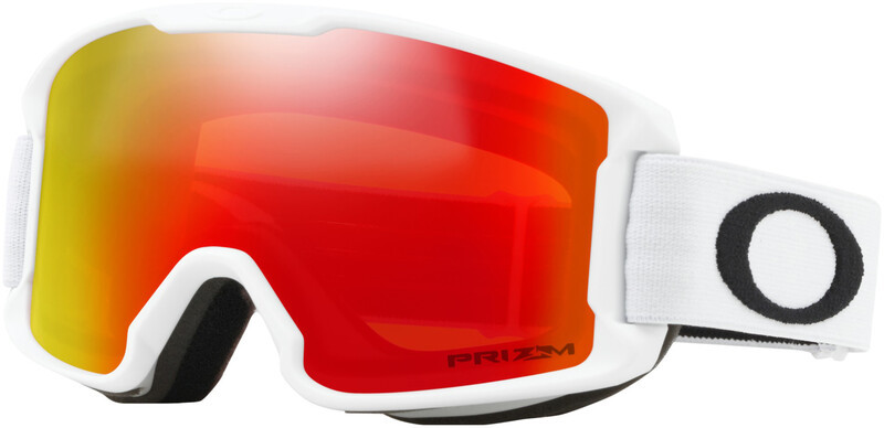 Oakley Line Miner Gogle zimowe Dzieci, matte white/w prizm snow torch iridium 2020 Gogle narciarskie OO7095-08