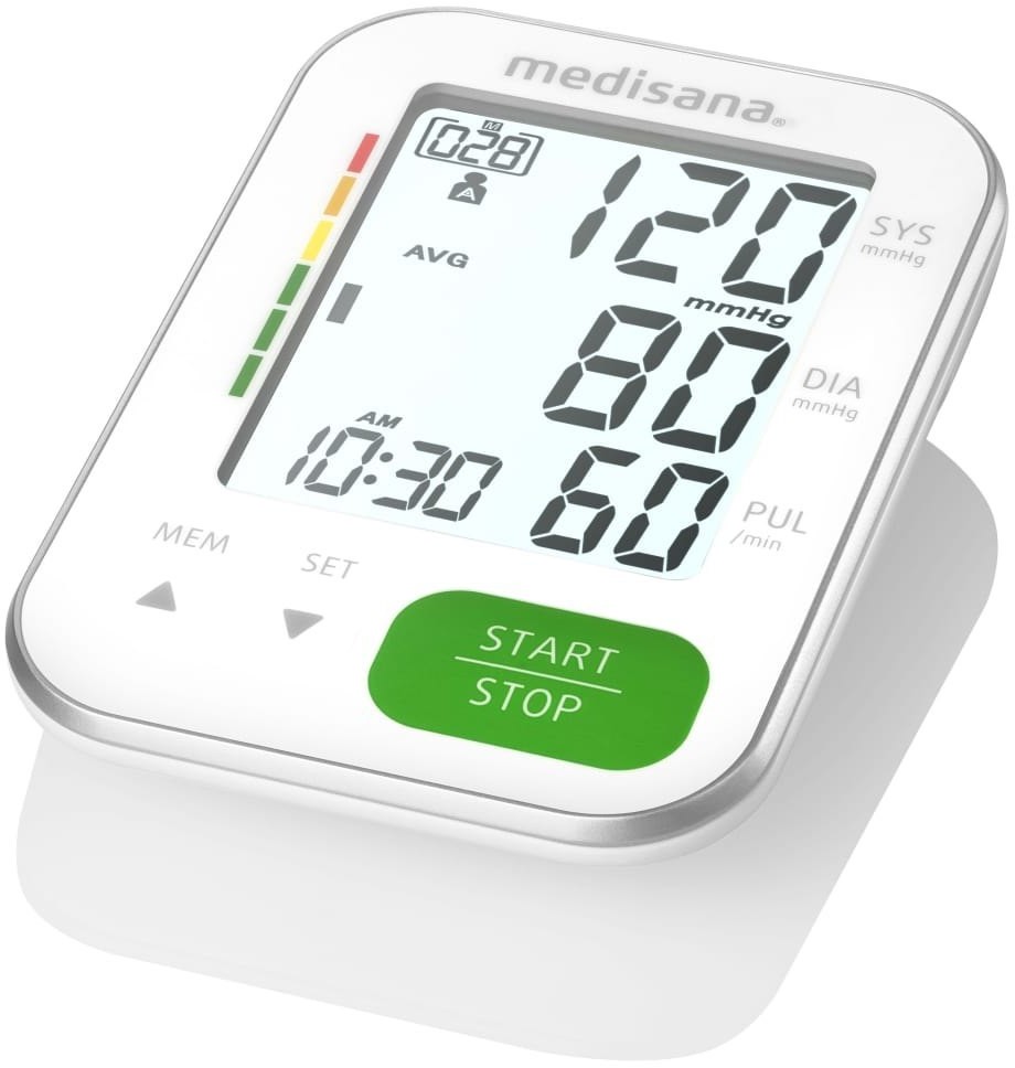 Medisana BU 565 Upper Arm Blood Pressure Monitor white 51202