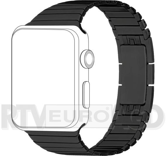 Topp Topp Pasek do Apple Watch 42/44 mm bransoleta czarny |