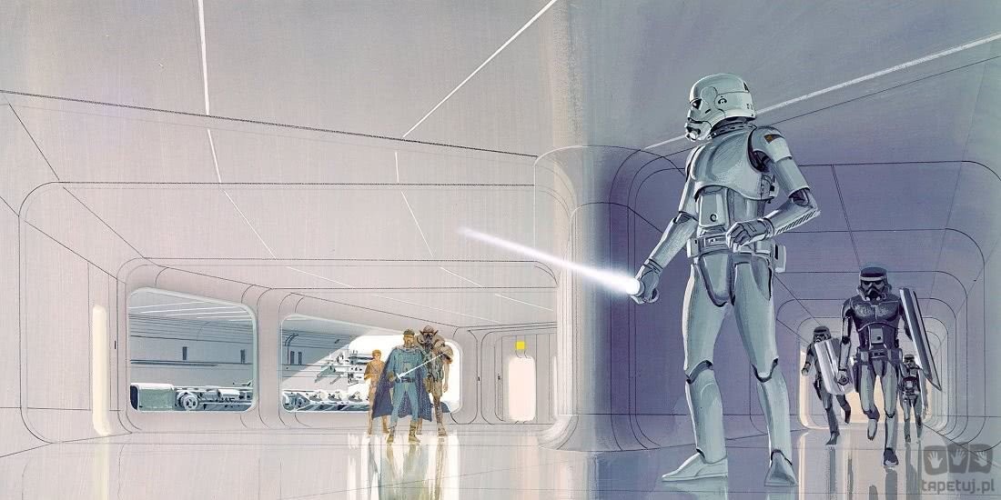 Komar Fototapeta Star Wars Classic RMQ Stormtrooper Hallway DX10-064 DX10-064