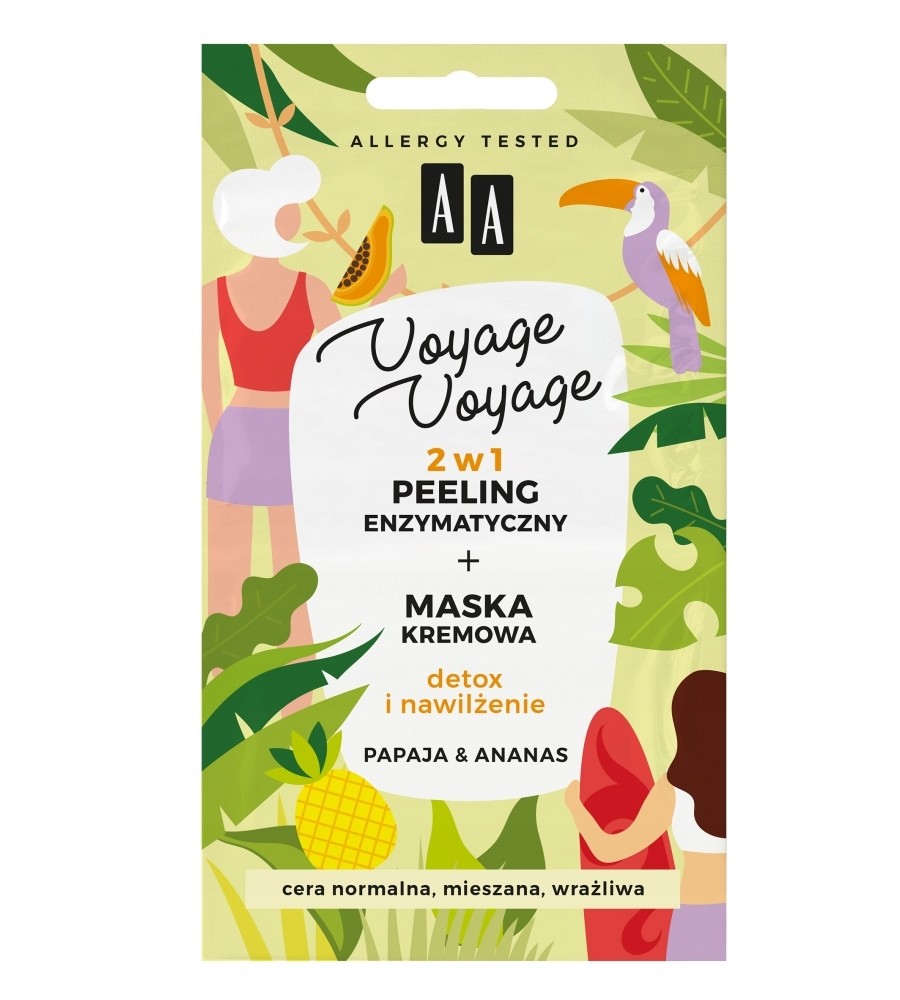 Oceanic Voyage Voyage peeling enzymatyczny Papaja 2x5ml
