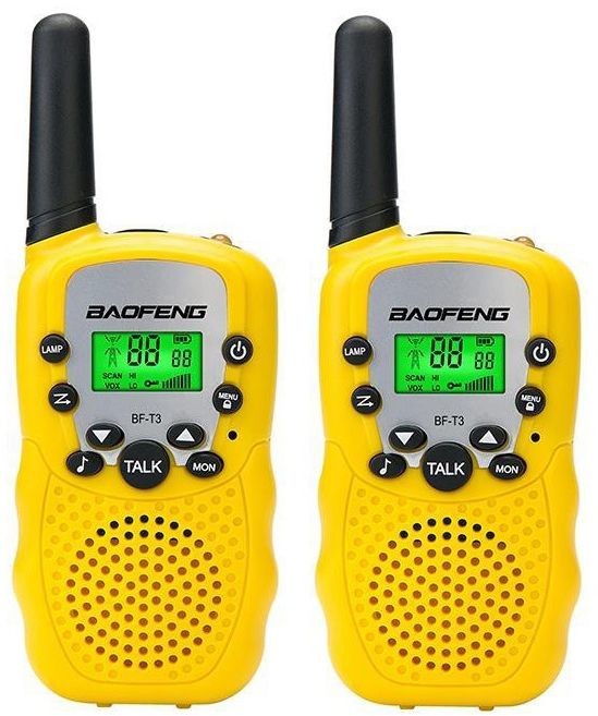Baofeng Radiotelefon BF-T388 2 szt. - żółty (R BF T-388 YELLOW) R BF T-388 YELLOW
