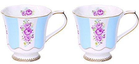 Easy Life Filiżanka R2S 1525hebl Heritage ceramika wielokolorowy 14,5 x 12 x 9,5 cm, 2-częściowy 1525HEBL