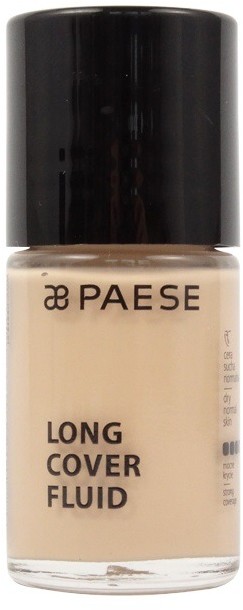 PAESE Long Cover Fluid Podkład kryjący o przedłużonej trwałości 1,5 Beżowy 1234592550