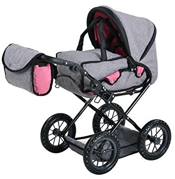 KNORRTOYS.COM Knorrtoys 63122 lalka lalka wózek Ruby  dżinsy Grey były