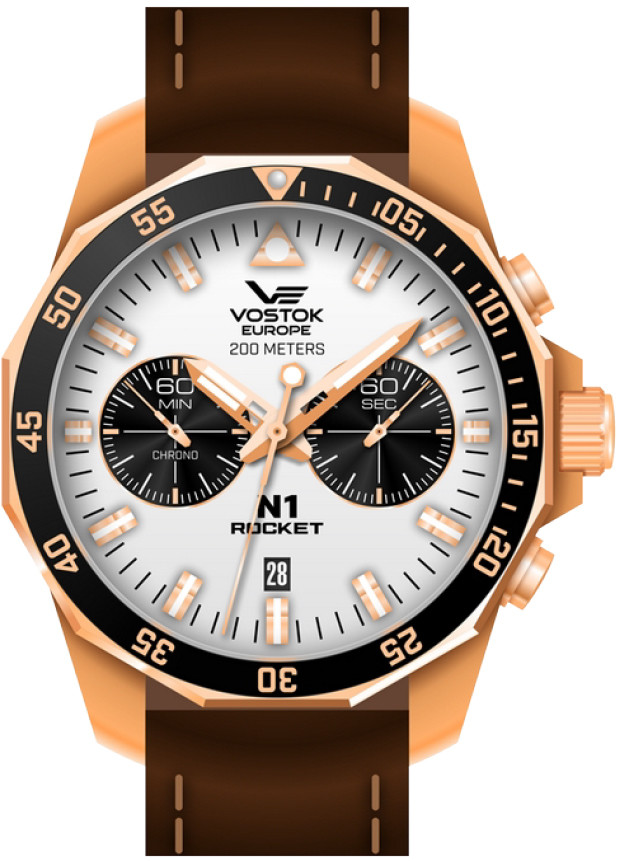 Vostok Europe 6S21-225B619 Rocket N-1 Chrono