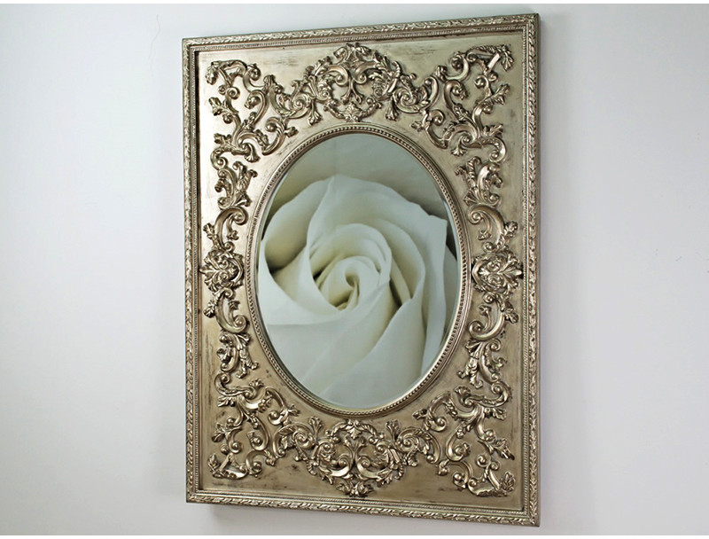 D2.Design Lustro wiszące Silver 90x120 srebrny 5908252665549