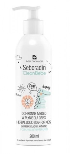 Seboradin Seboradin Clean Bebe ochronne mydło w płynie dla dzieci 200ml