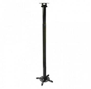 ART Uchwyt do projektorĂłw ART. Uchwyt sufitowy do projektora P-104 czarny 197cm (88860-02)