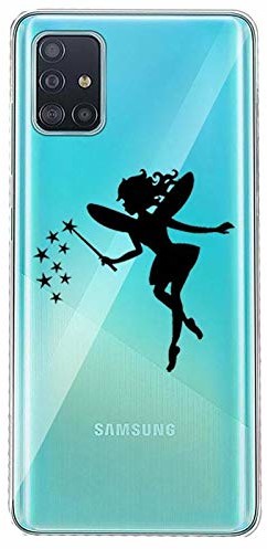 Samsung Cokitec Etui ochronne do Galaxy S20 Plus, motyw: magiczna wróżka, czarne 78510