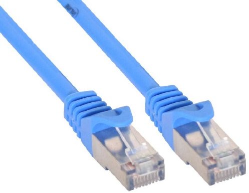 Intos 72520b  Patchkabel KAT5E S-FTP Niebieski 20.0 m 72520