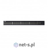 DELL Networking X1052 48 portów 1GbE i 4 porty SFP+ 10GbE uchwyty to szafy