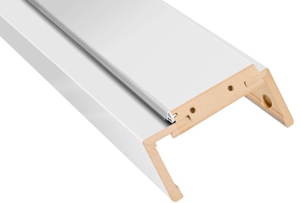 Belka ościeżnicy regulowana 115-135 mm 80 cm kredowobiała REBPBI000072