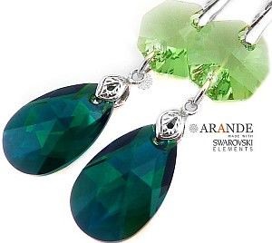 Swarovski Arande kolczyki długie SREBRO CERTYFIKAT 2088147580