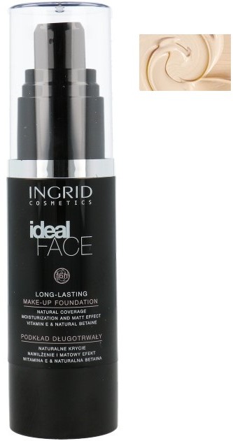 Ingrid Ideal Face Jedwabisty Podkład 10 Kość Słoniowa