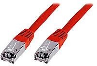 DIGITUS Professional ASSMANN EcoLine przewód krosowy Patchkabel KAT5E S-FTP Czerwony 2.0 m DK-1532-020/R