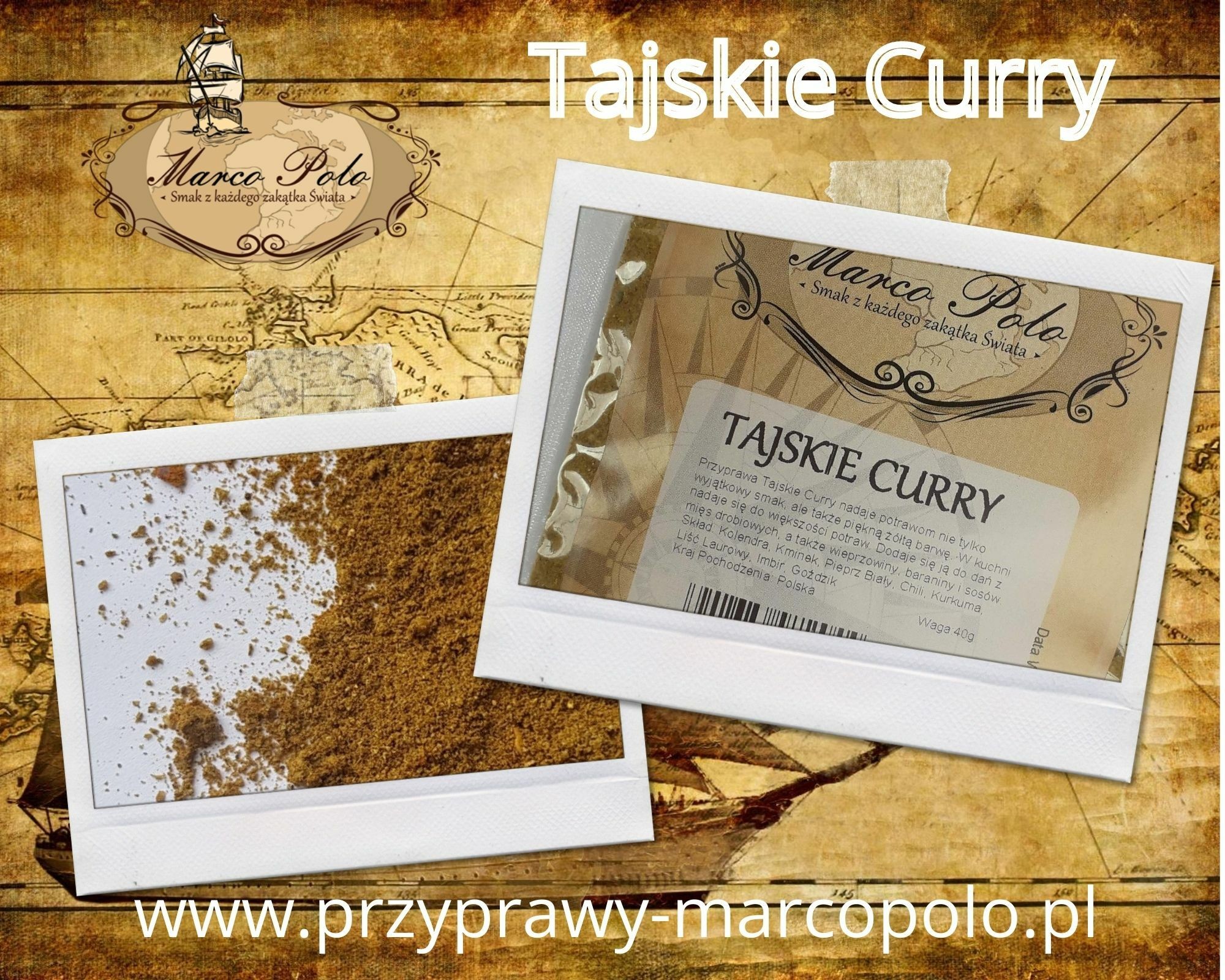 Tajskie Curry 40g