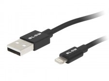 BLOW Kabel 66-109# (USB - Lightning ; 1,5m; kolor czarny) 2_209180