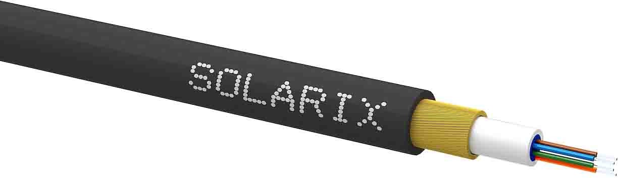 Solarix Światłowód uniwersalny Solarix Mini 4F G.657A1 2000m SXKO-MINI-4-OS-HDPE 70299047