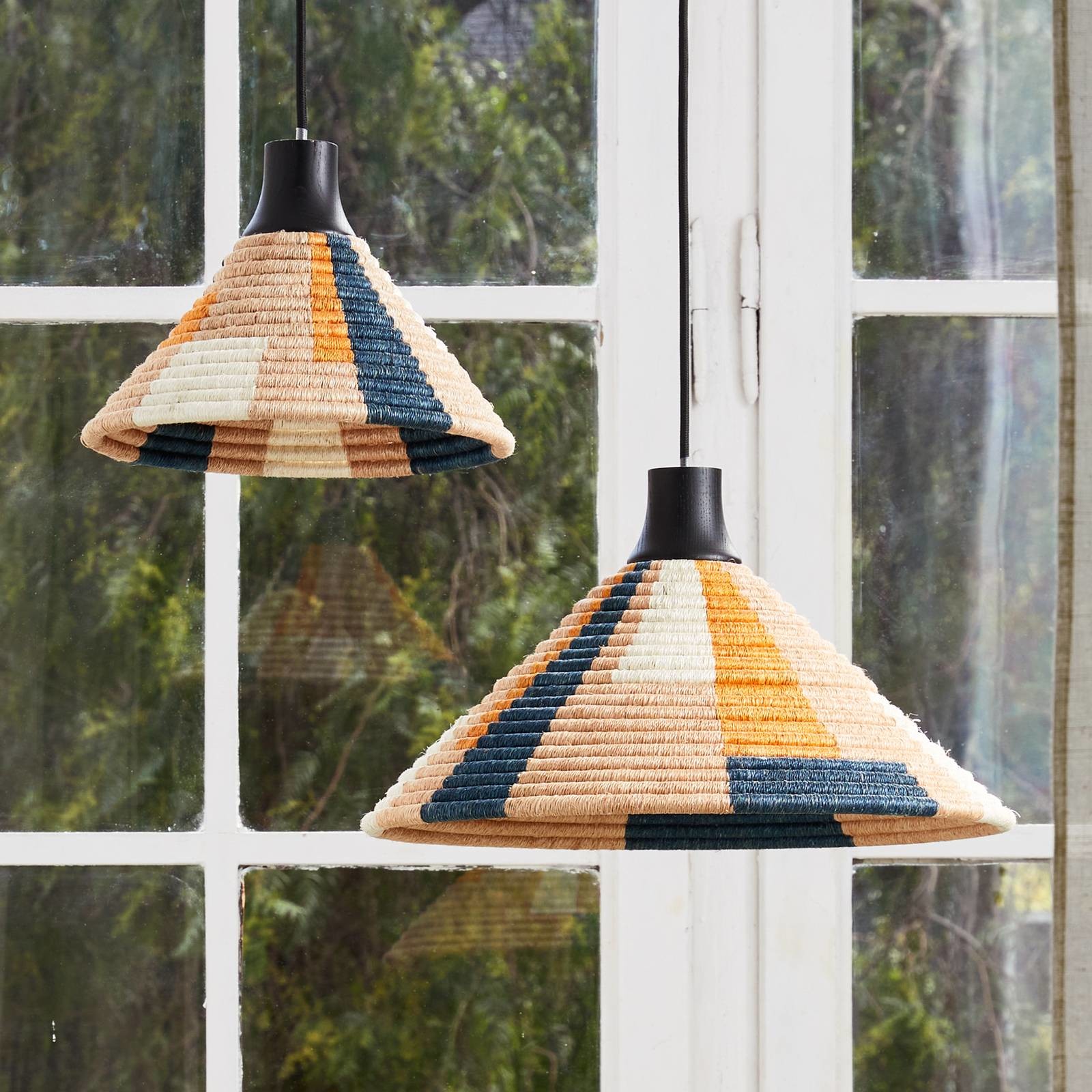 Forestier Forestier Parrot żyrandol XS, kolory piasku