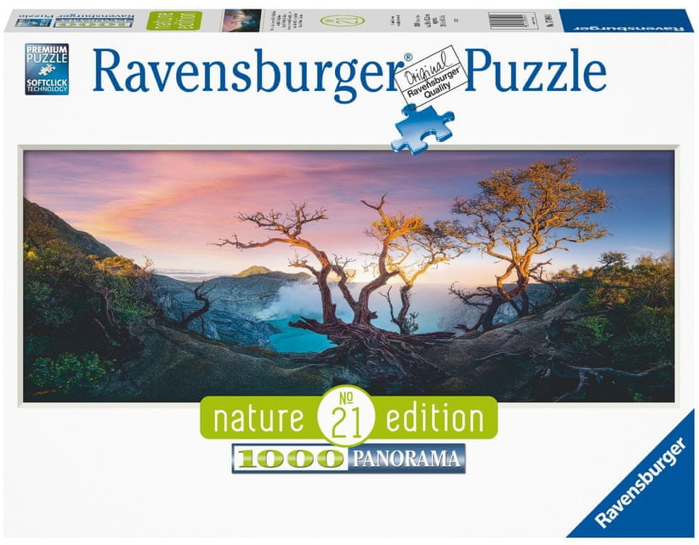 Ravensburger Puzzle Jezioro 1000 elementów panorama