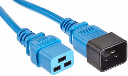 ACT Advanced Cable Technology C19  C20  0.60 m 0.6 m C19-C20 Sprzęgacz Niebieski power cable (ak5092)