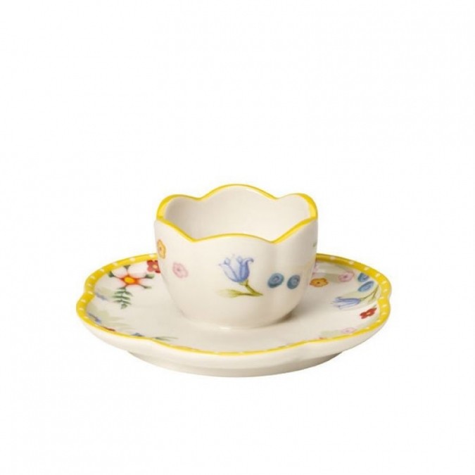 Villeroy & Boch Spring Awakening Kieliszek ze spodkiem na jajko wymiary: 10 x 4 cm 14-8638-1960