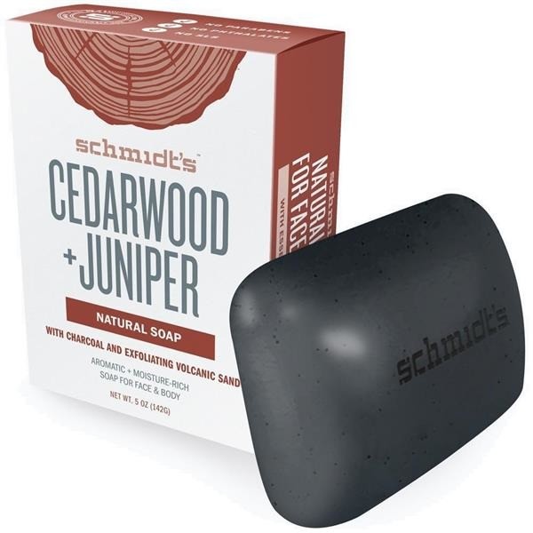 Schmidt's Schmidts Schmidts Natural Soap naturalne mydło w kostce Drewno Cedrowe & Jałowiec 142g