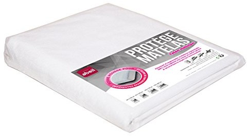 Abeil abeil materac 100% bawełna PU wodoszczelna 140 X 190 bawełna biały 190 x 140 cm 15000001516
