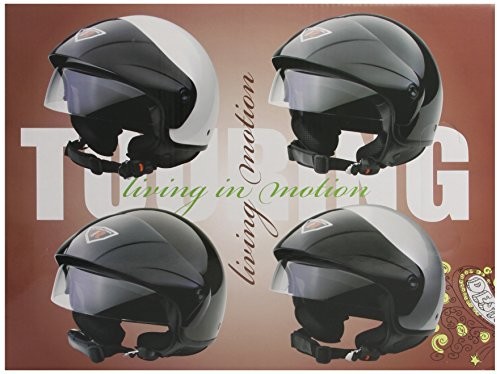 Bottari Touring kask motocyklowy, large, perłowy biały 64266