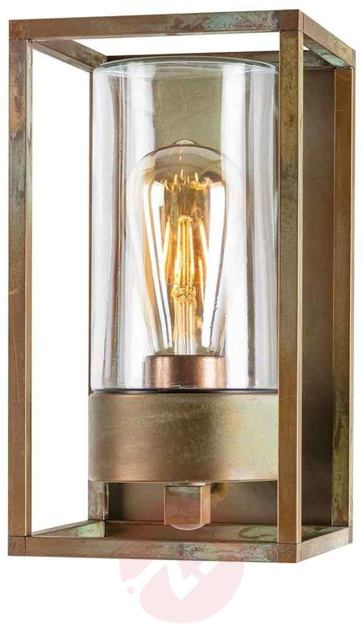 Moretti Lampa zewnętrzna Cubic 3365 mosiądz przezroczysta