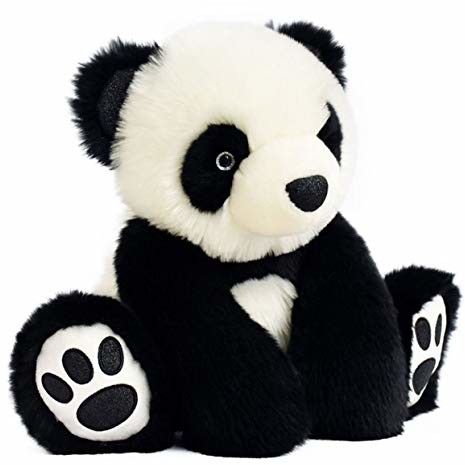 Histoire d'ours Histoire d'Ours HO2868 So chic Panda noir, 35 cm, czarny