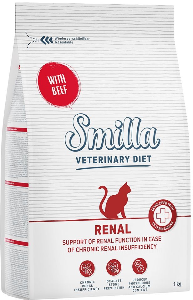 Smilla Smilla Veterinary Diet Renal wołowina 4 kg