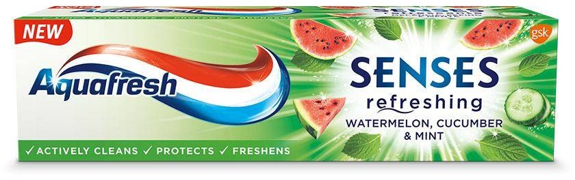 GlaxoSmithKline Senses Refreshing Toothpaste odświeżająca pasta do zębów Watermelon & Cucumber & Mint 75ml 98998-uniw