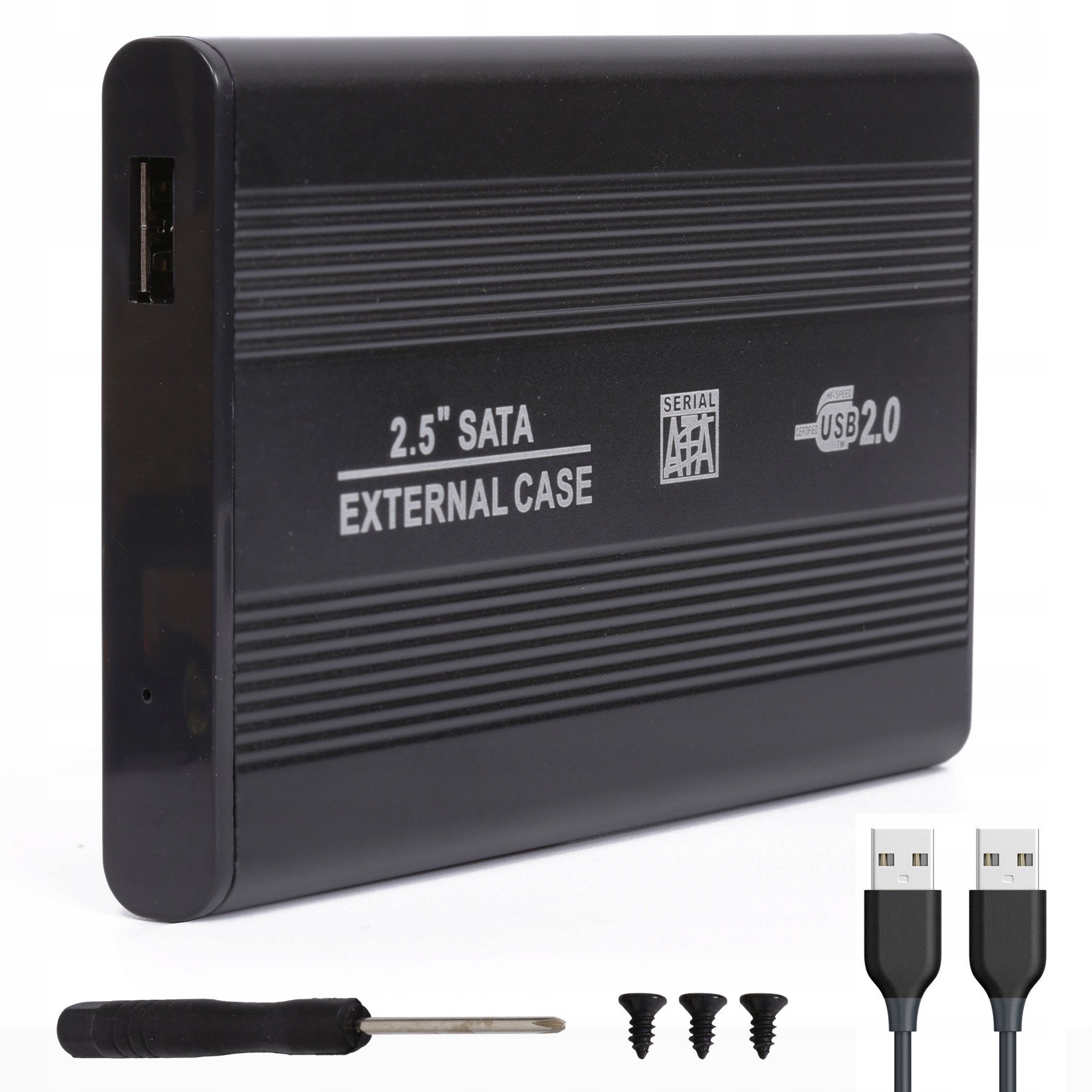Obudowa Dysk Ssd 2,5'' Hdd Sata 3 Kieszeń + Etui