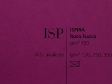 Papeterra Amarantowy w dotyku aksamitny gładki Ispira Rosa Fucsia, próbka formatu A6 120 g (ppp201) ppp201