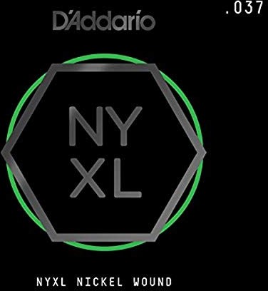 DAddario NYNW037 NYXL nikiel nawinięta gitara elektryczna pojedynczy sznur NYNW037