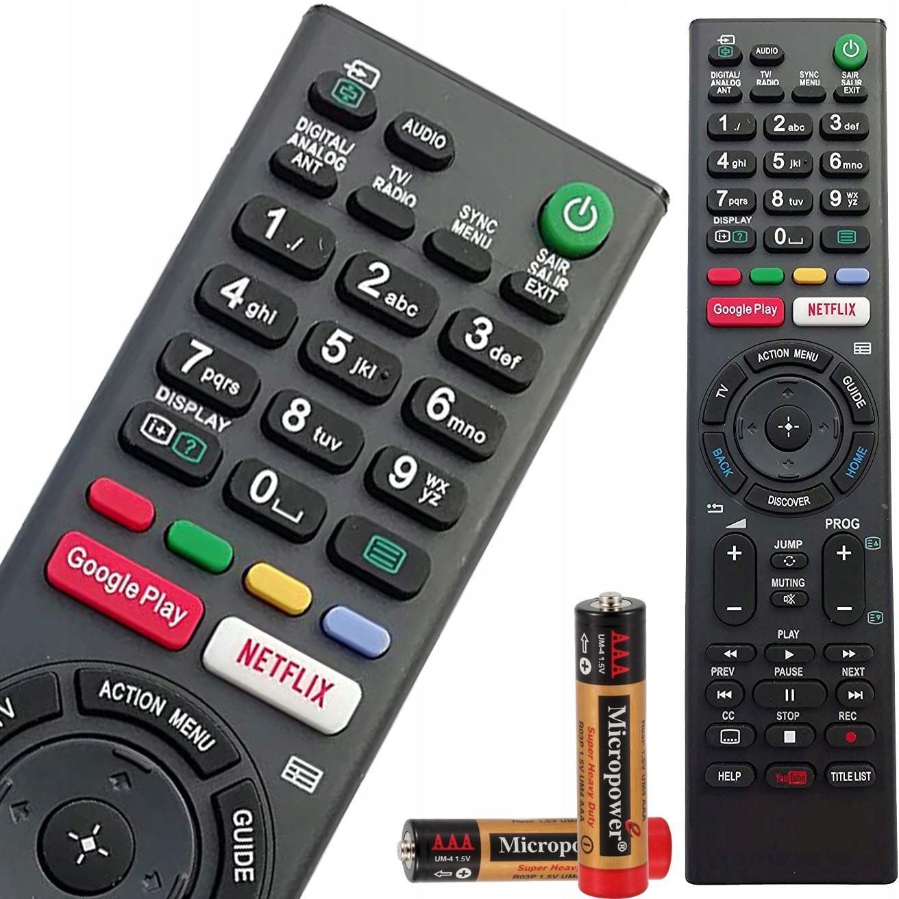 Sony Pilot Do Tv Uniwersalny Hd 4K Netflix Google