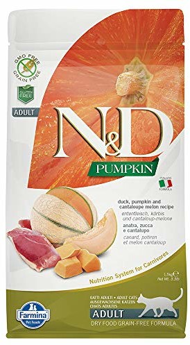 N&D N & D kot Pumpkin kaczka & Canta Loupe 1,5 kg