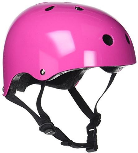 SFR Kask do Skater, skuter, Biker (czerwony metalik, XXS  XS/49  52 cm) H159