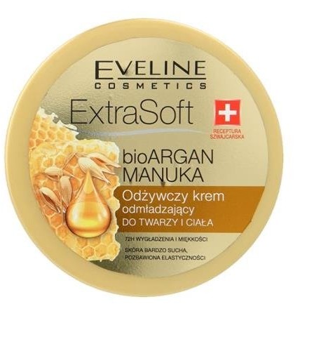 Eveline Extra Soft odżywczy krem odmładzający do twarzy i ciała 175ml 53784-uniw